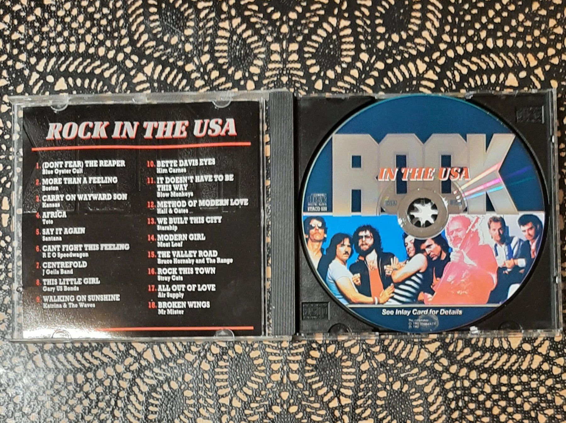 CD: Rock In The USA, Rock Compilation Sampler 1992 – Usato da Schönenberg TG venduto da breiti12 2