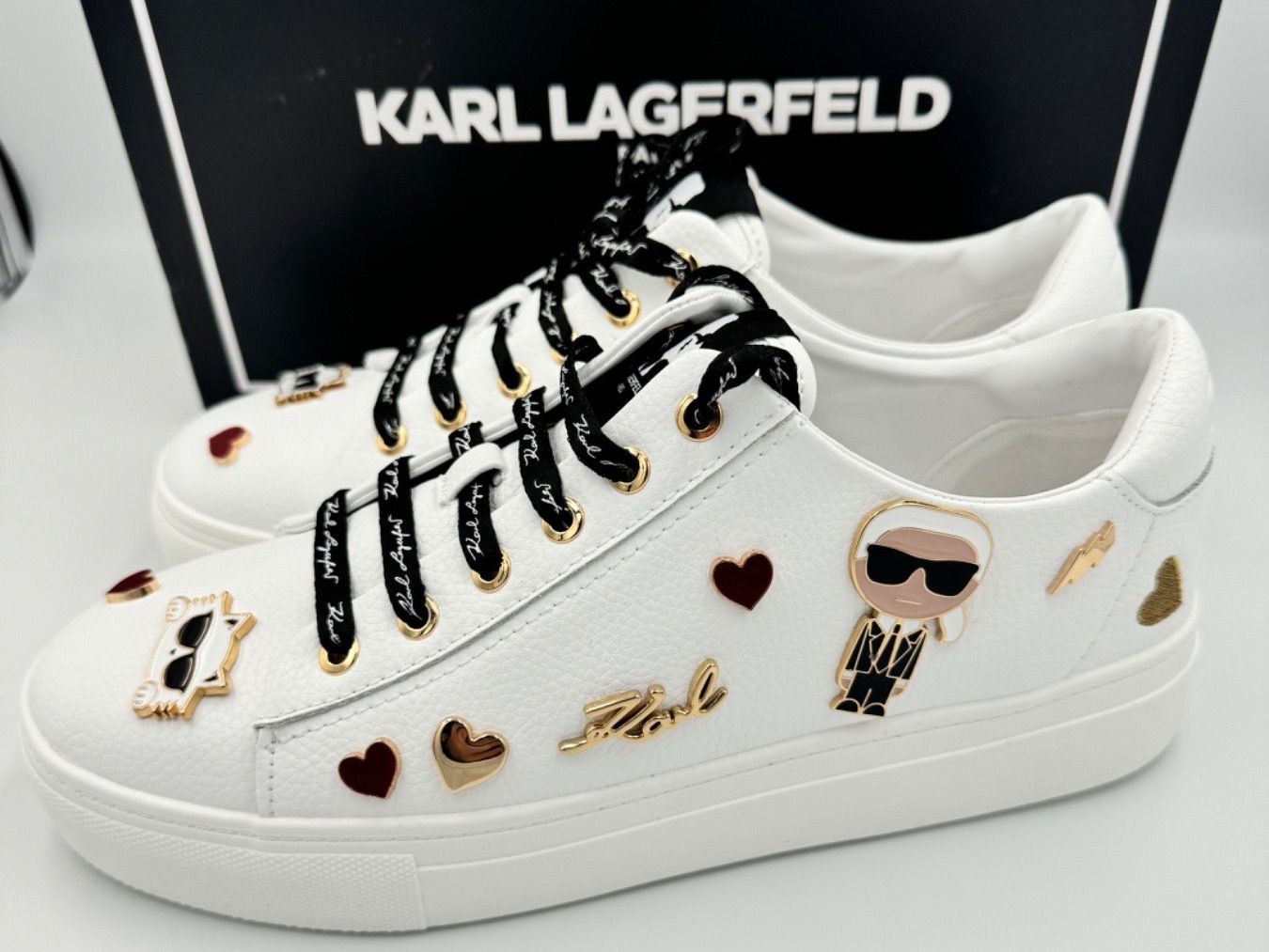 Karl Lagerfeld Scarpe da donna: Karl Lagerfeld Sneakers Special Edition – Nuovo e nell'imballaggio originale da Wiedlisbach venduto da Sistershop 2