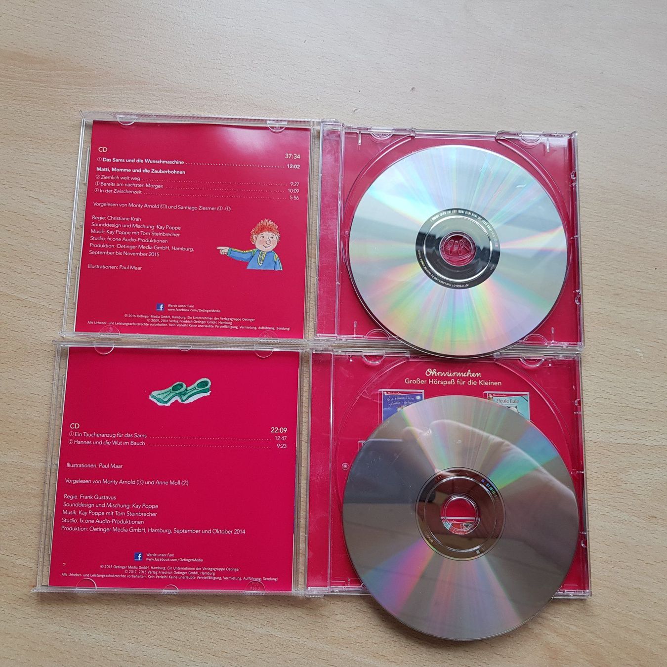 CDs: 2 CD das Sams – D'occasion à Rothenfluh par Sawi80 2
