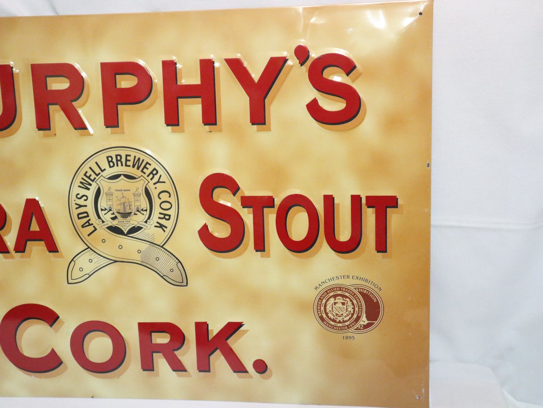 Schilder: Blechschild Murphy's Extra Stout Cork. 59 x 39cm – Gebraucht aus Eschenbach SG von Astalavista 1