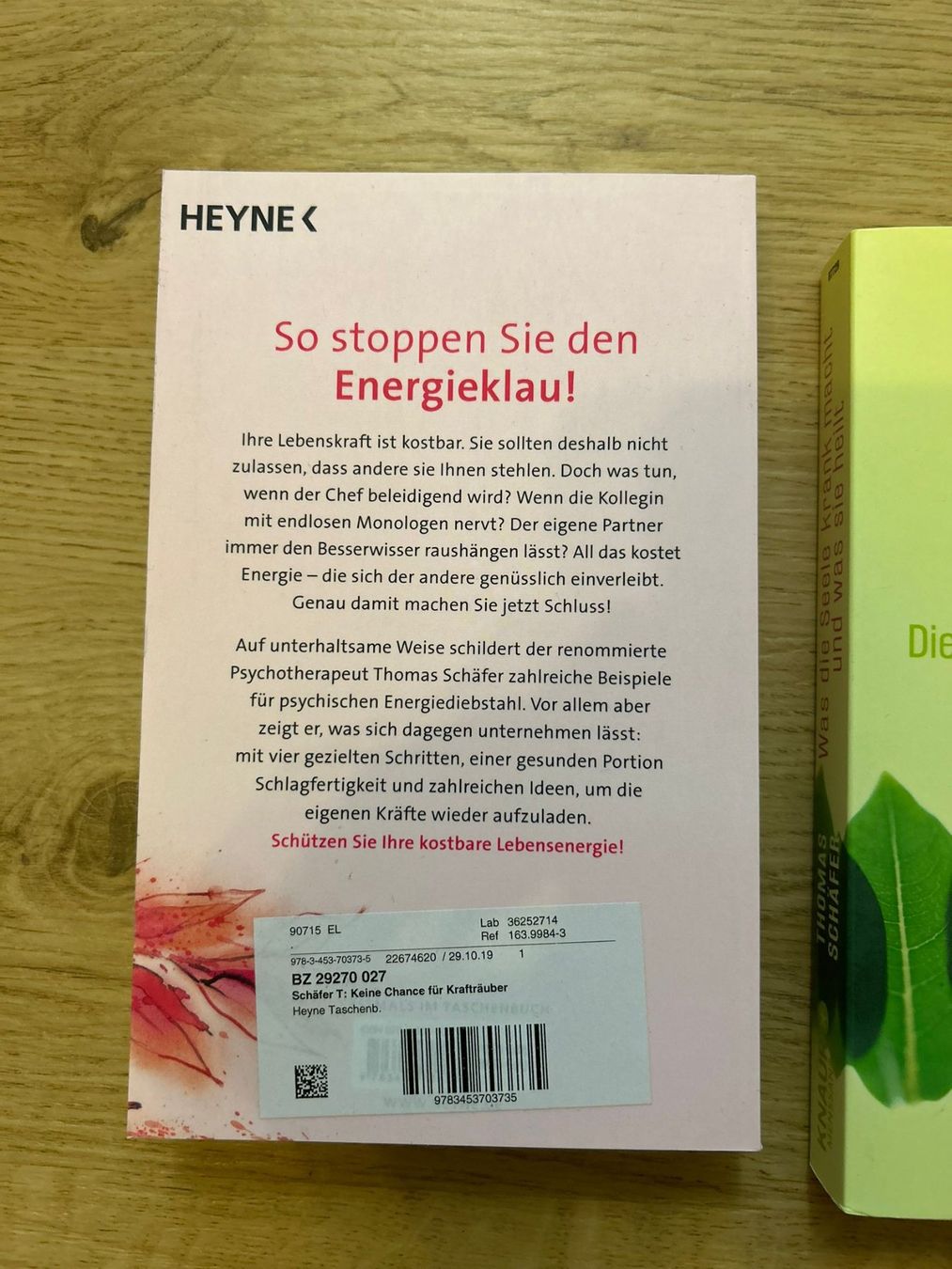 Libri: Thomas Schäfer (4 Bücher) - Seele & Körper – Usato da Bern venduto da xen_s2sl 1