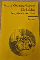 Goethe - Die Leiden des jungen Werther - Reclam