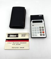 SALE HEUTE Ibico 0832 Vintage Taschenrechner