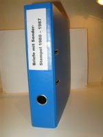 Briefmarkenalbum: Wertvolle Sammlung Sonderstempel 1980-1987