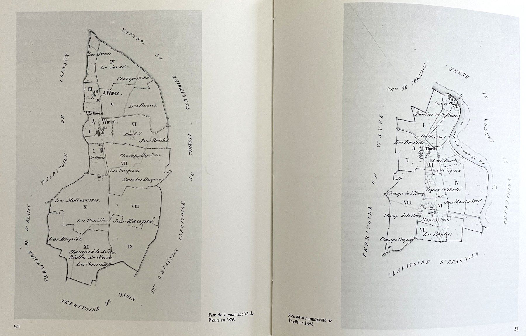 Bücher: Thielle-Wavre - Histoire de la Commune – Gebraucht aus Savagnier von Ne2065 6