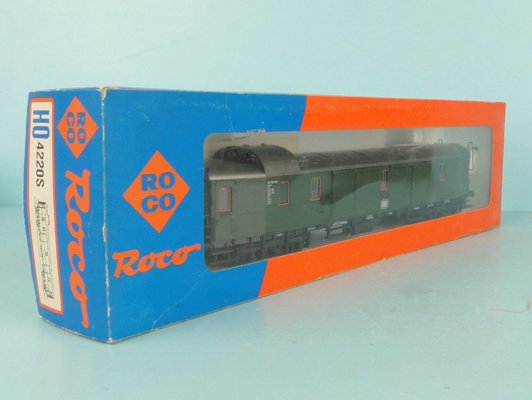 Roco Modellini di ferrovie: Roco 4220S H0 DB Echte Gepäck, AC – Usato da Bülach venduto da cann11 3