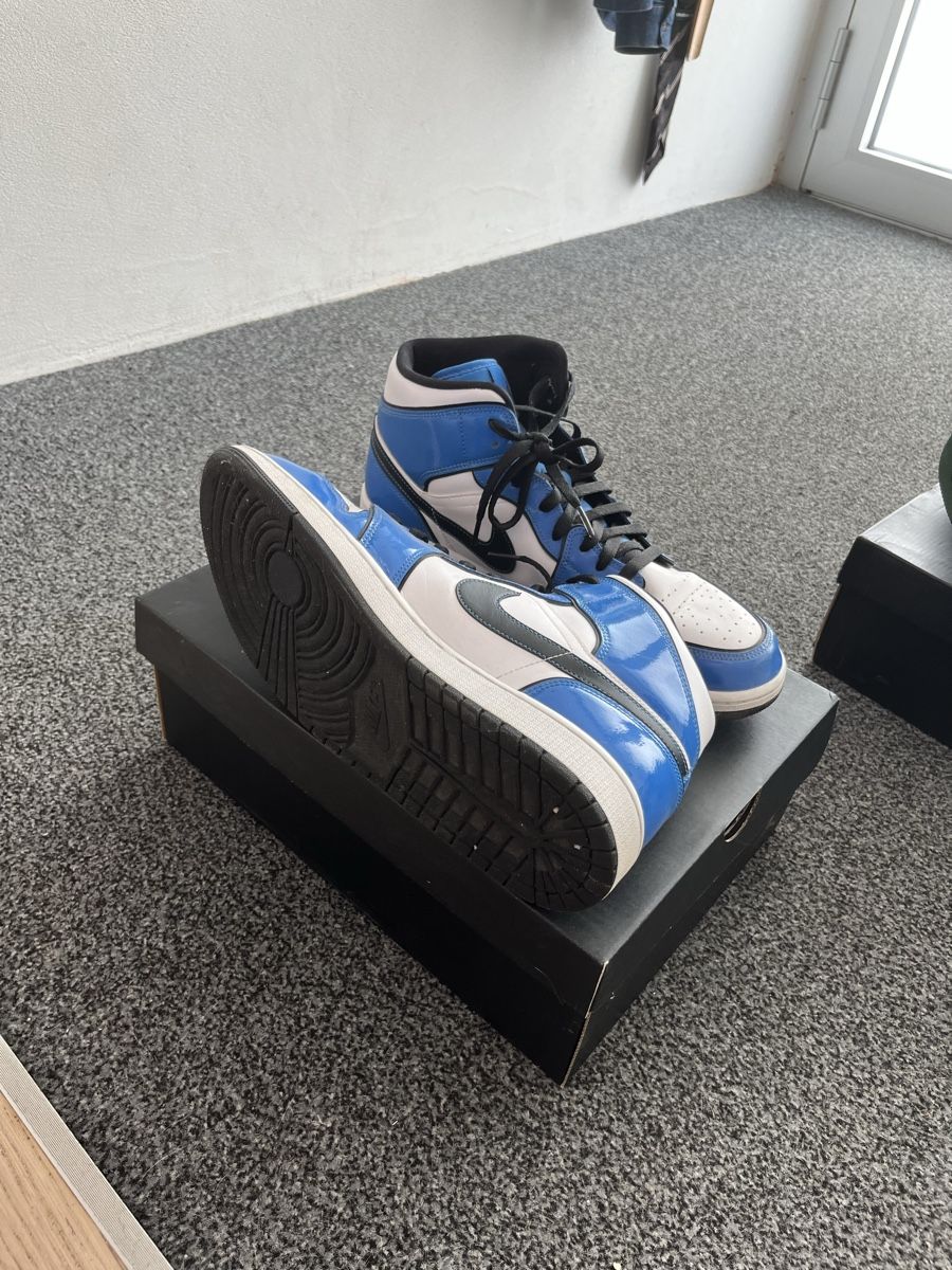 Jordan Scarpe da uomo: Air Jordan Mid Signal Blue – Usato da Küblis venduto da kimimathis 3