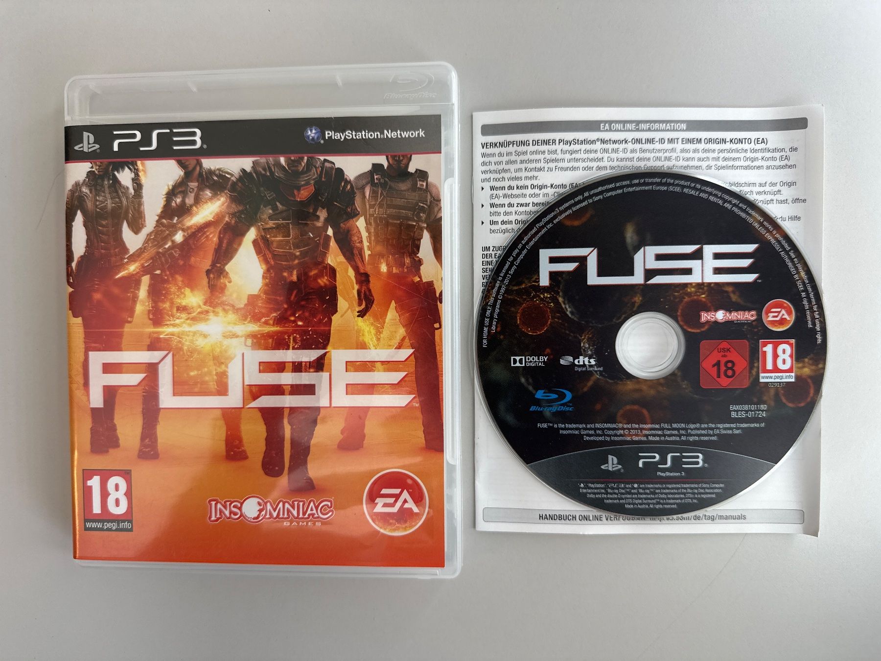 Sony Giochi: Fuse - PS3 – Usato da St.gallen venduto da taduz