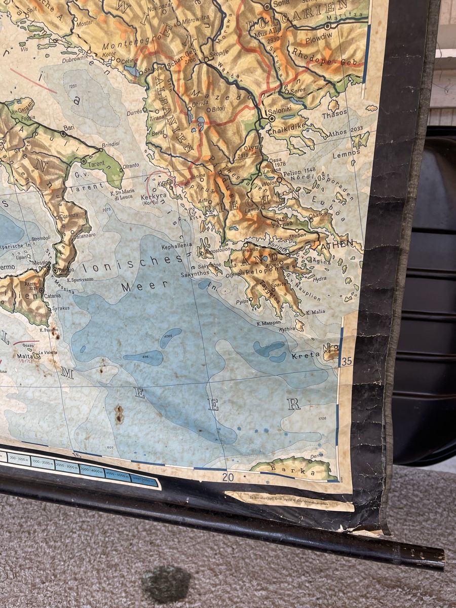 Landkarten & Atlanten: Landkarte Westeuropa – Gebraucht aus Therwil von AmberWaves 1