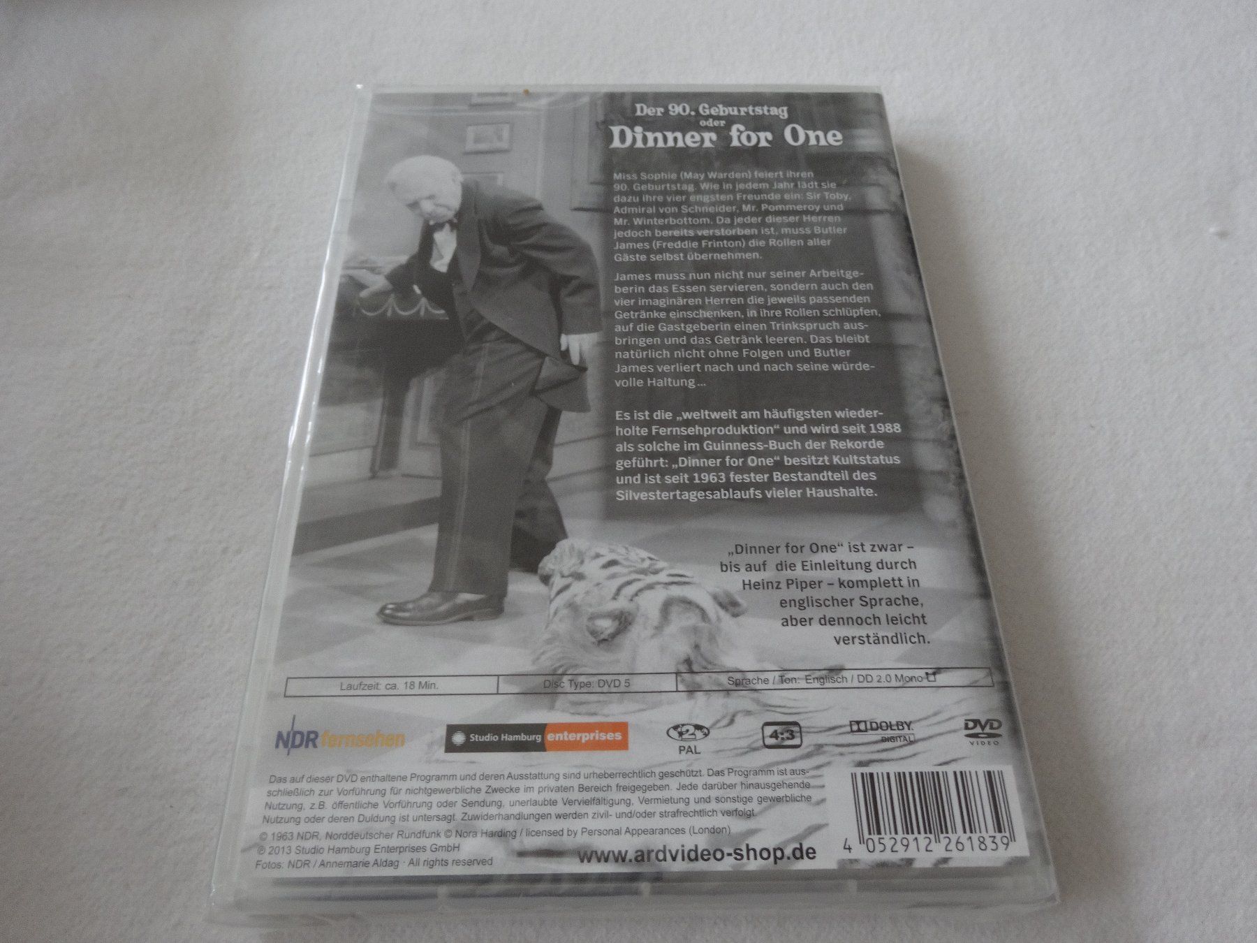 Tous les DVDs: Dinnerfor One – Neuf avec emballage d'origine à Neerach par jenny062 1