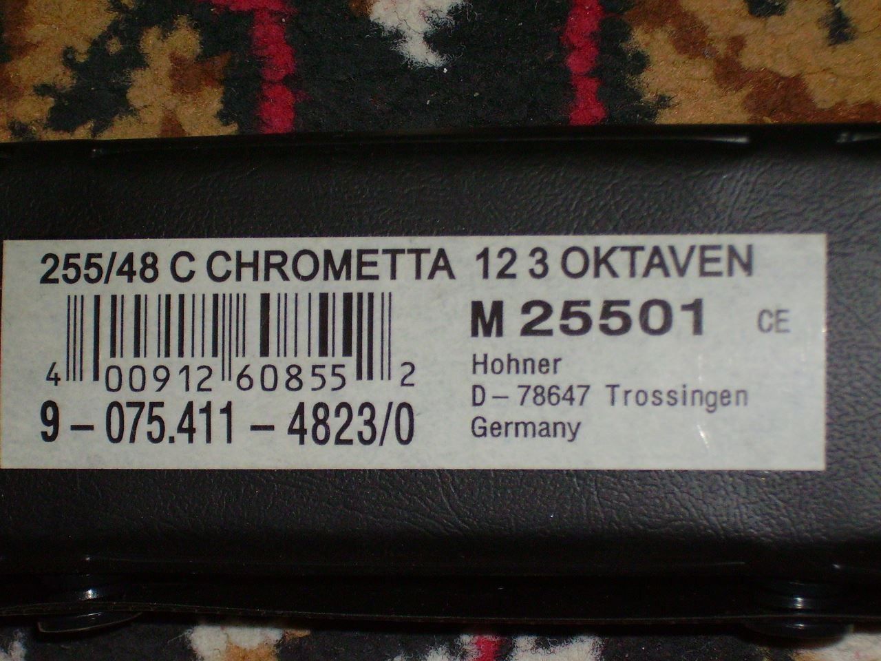 Hohner Musikinstrumente: chromatische Mundharmonika HOHNER – Neu (gemäss Beschreibung) aus Wöschnau von Musikhaus-Luethy5012 6