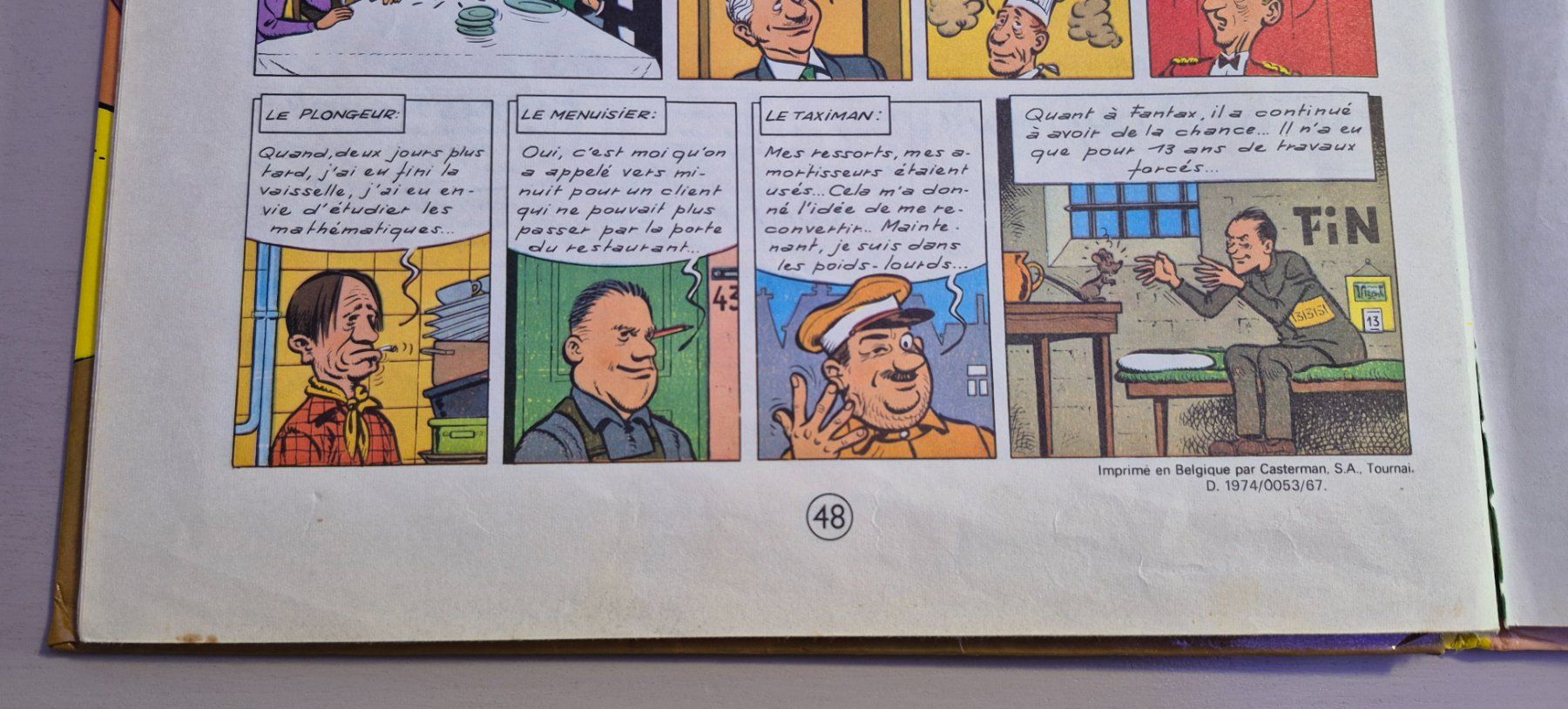 Fumetti: Les 4 As et le Picasso volé - BD EO 1974 – Usato da Grand-Lancy venduto da loi_599y 3