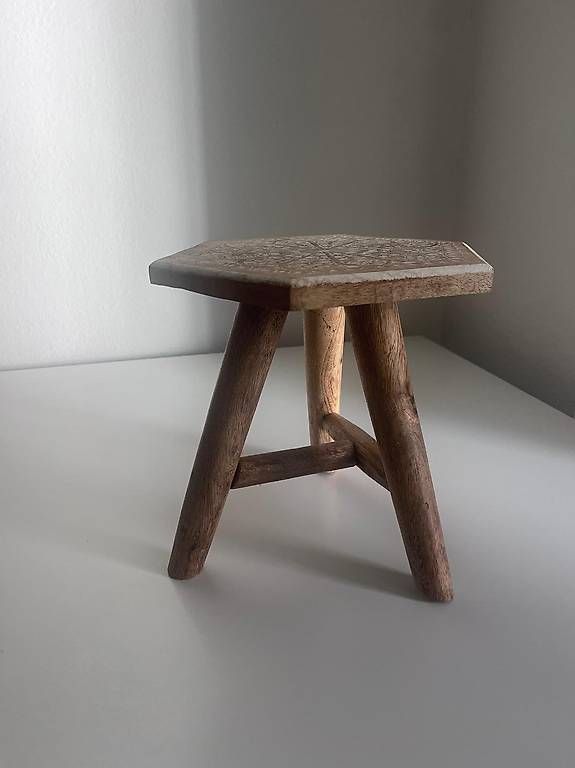 Sgabelli: Blumen-Hocker / Holzschemel / Pflanzenständer – Usato da zürich venduto da Efi01 3