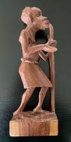 Büste Holz Afrika Figur Skulptur Handarbeit Deko Sammler