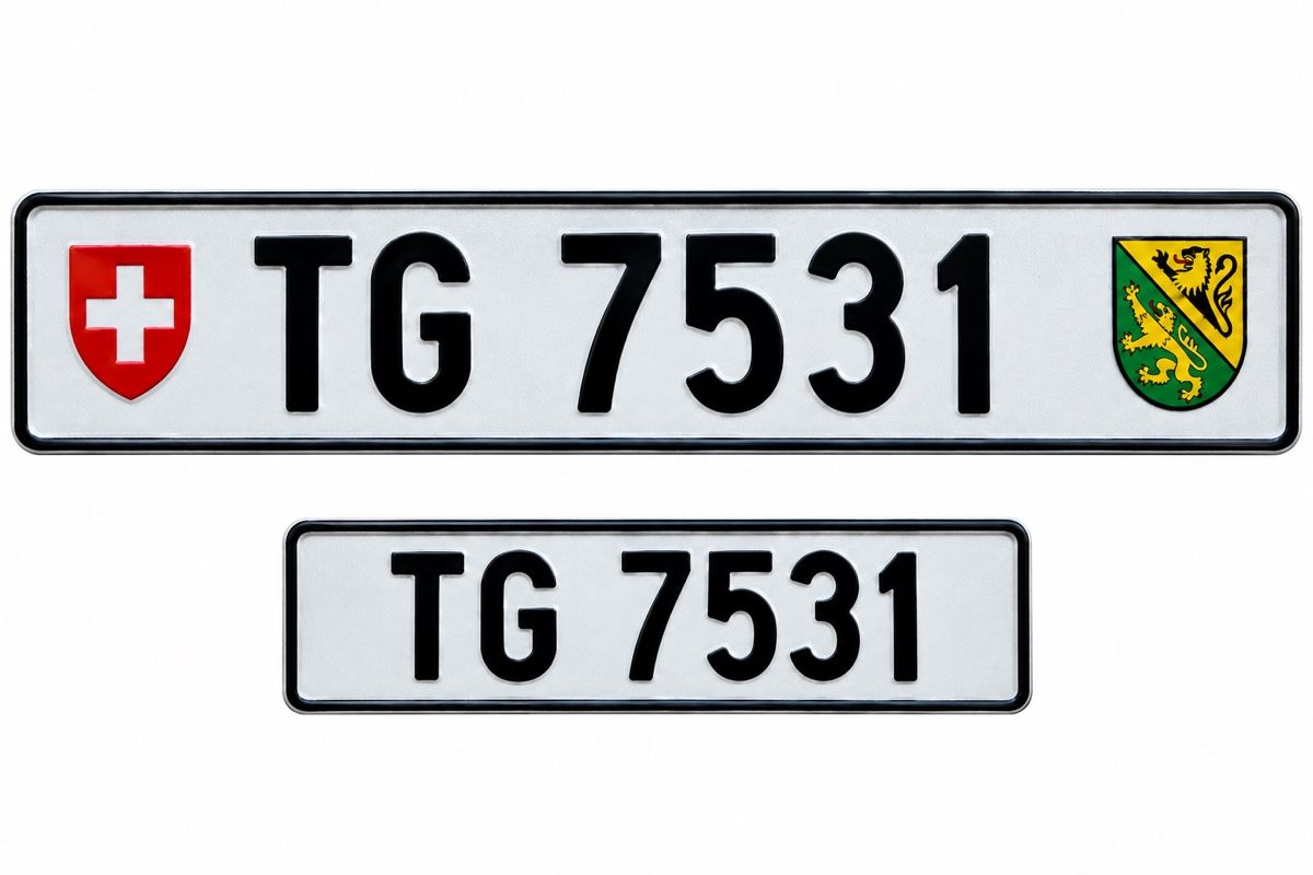 Insegne: Autonummer TG 7531 – Usato da Matzingen venduto da jiri88