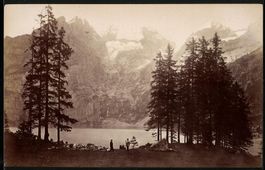 Fotografie Kandersteg, Blick auf den Oes
