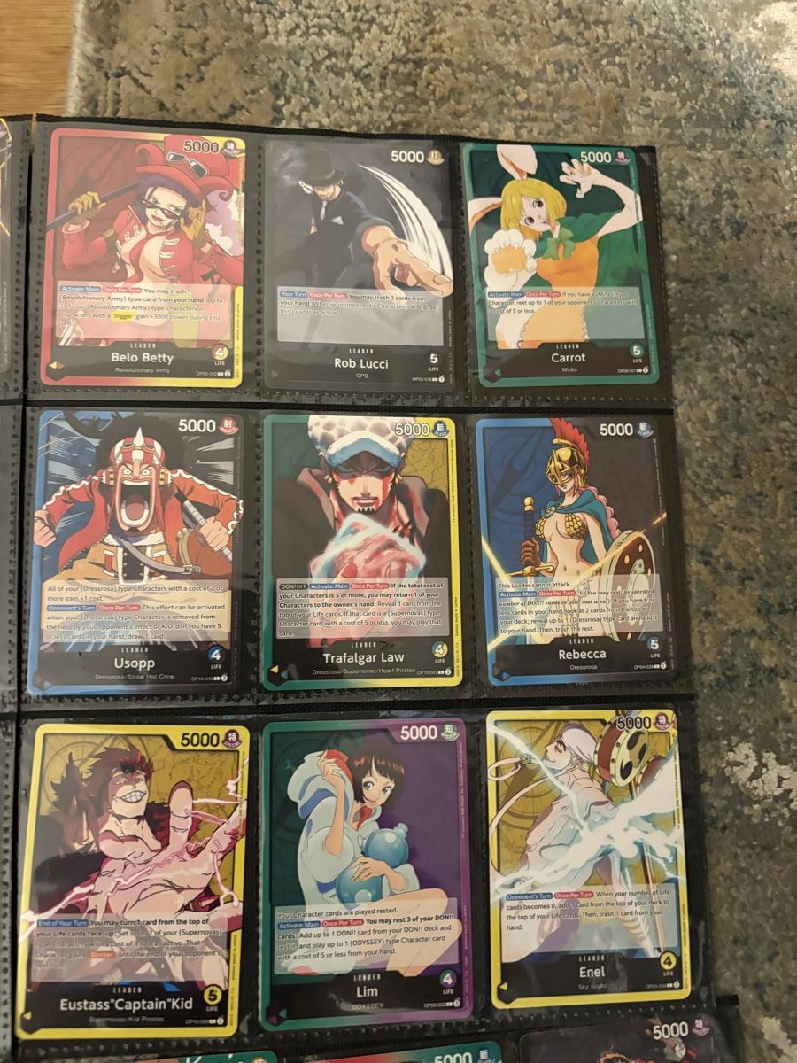 Bandai Cartes à collectionner: One Piece TCG - Leader Sammlung EN – Neuf (Voir description) à Birsfelden par alex4127 2