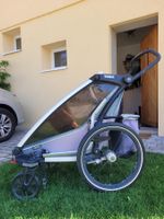 Poussette Thule Cross 1 place d'occasion avec accessoires