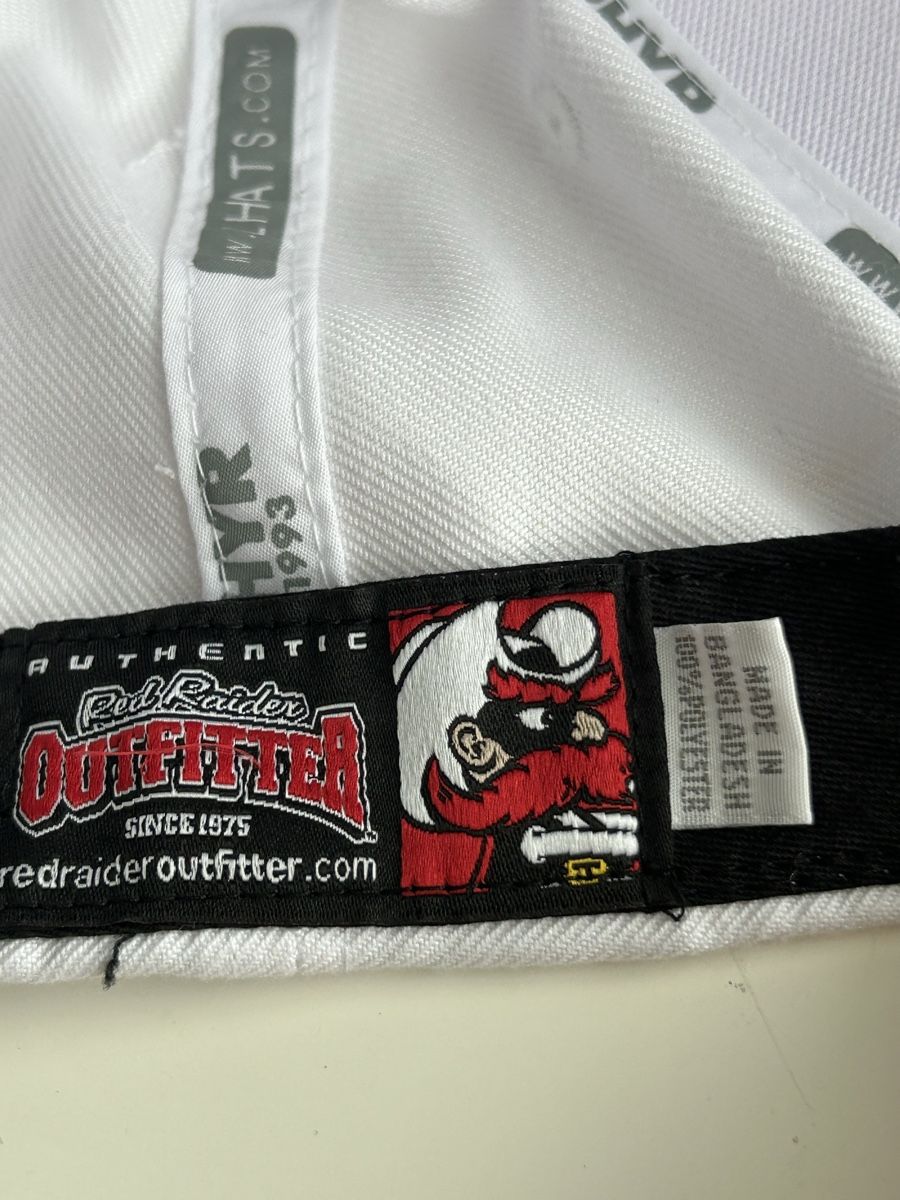 Hüte, Mützen & Caps: Cap Texas Tech white black logo adjustable size – Neu (gemäss Beschreibung) aus Saland von ele_vc96 3