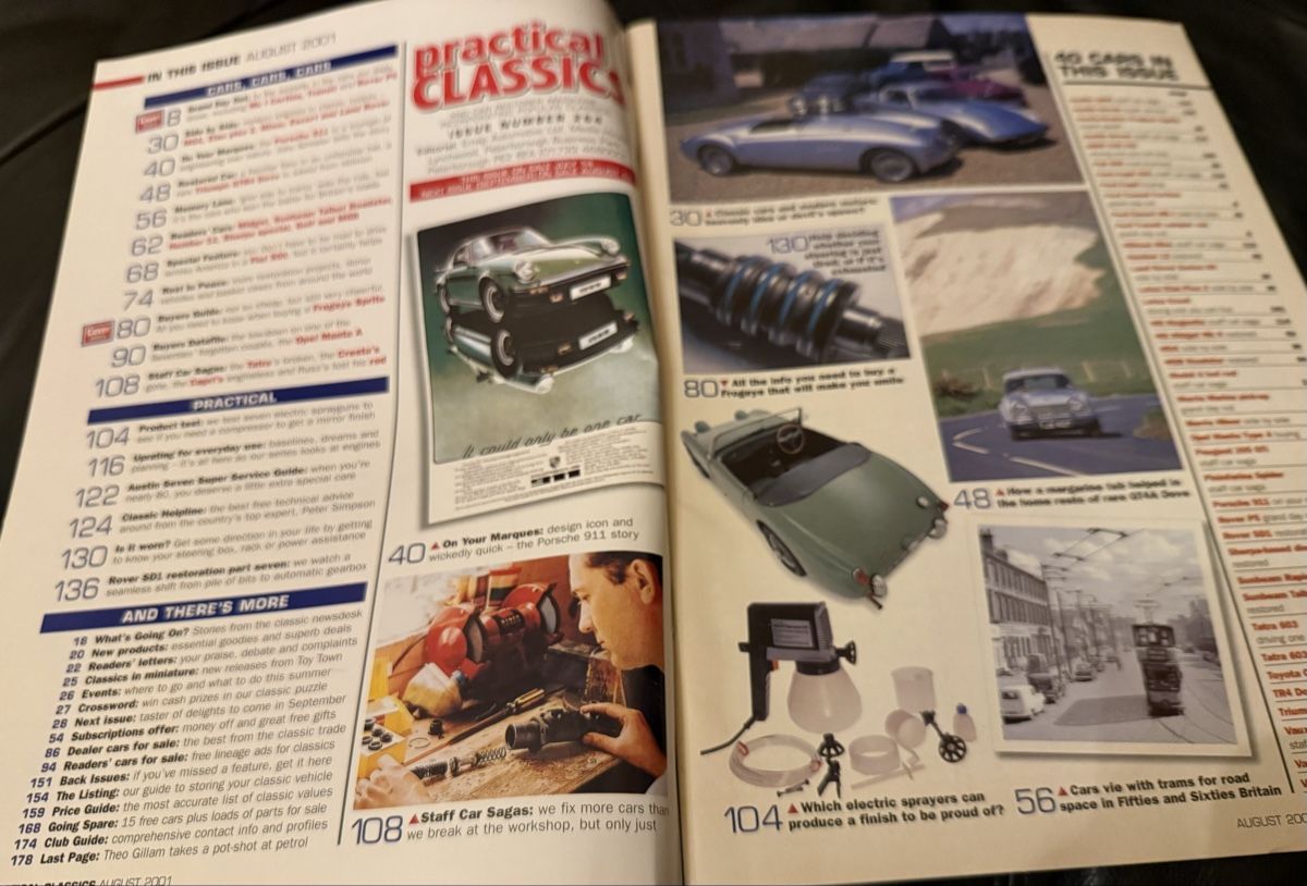Riviste & Magazine: Practical Classics/10/2001/180 S./Oldtimermag. – Usato da hunzenschwil venduto da Oldipark 1