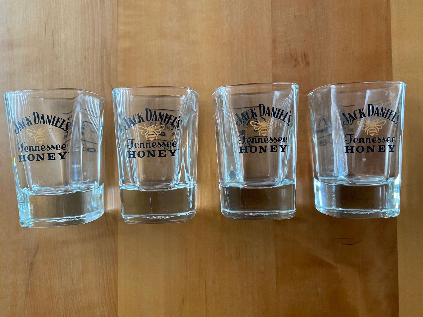 Bicchieri: Jack Daniels Shots 4 Stück – Usato da bern venduto da malfobe