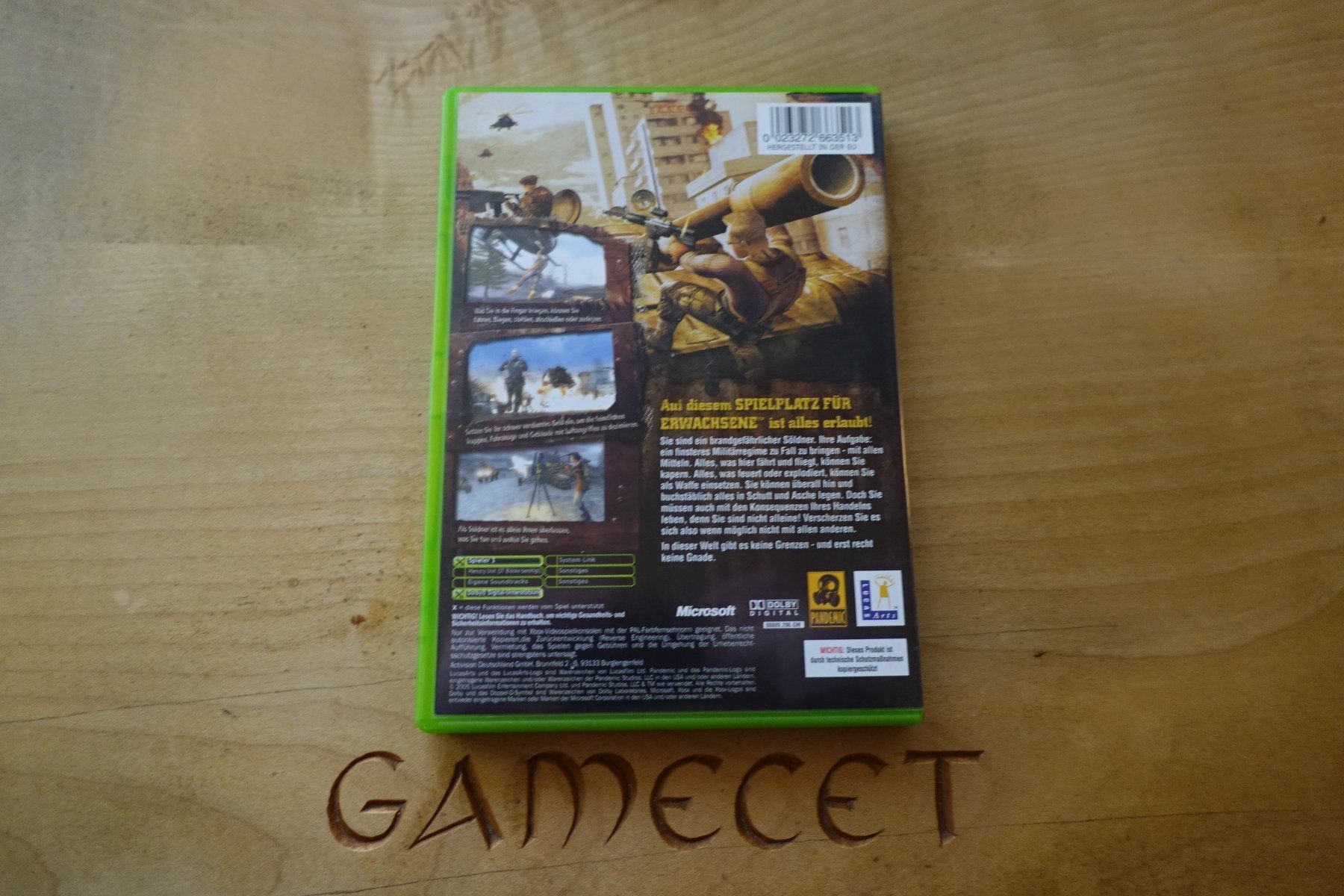 Microsoft Spiele: Mercenaries: Playground of Destruction – Gebraucht aus Steinach von Gamecet 2