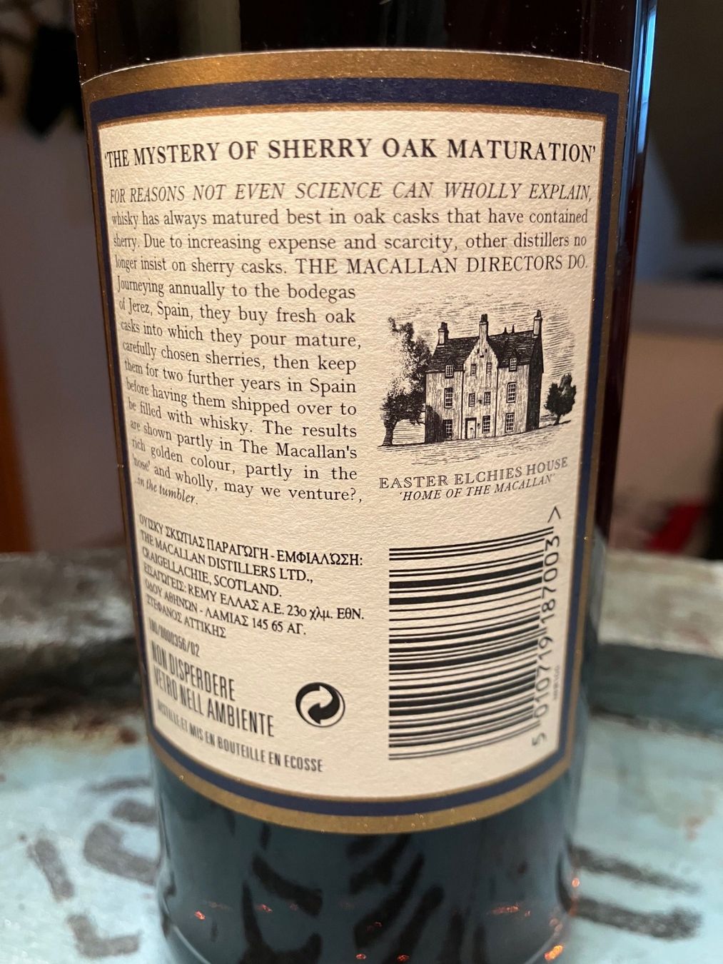 Macallan Bevande alcoliche: Macallan 18 Years 1985 Sherry – Nuovo e nell'imballaggio originale da Aarwangen venduto da concorde58 4