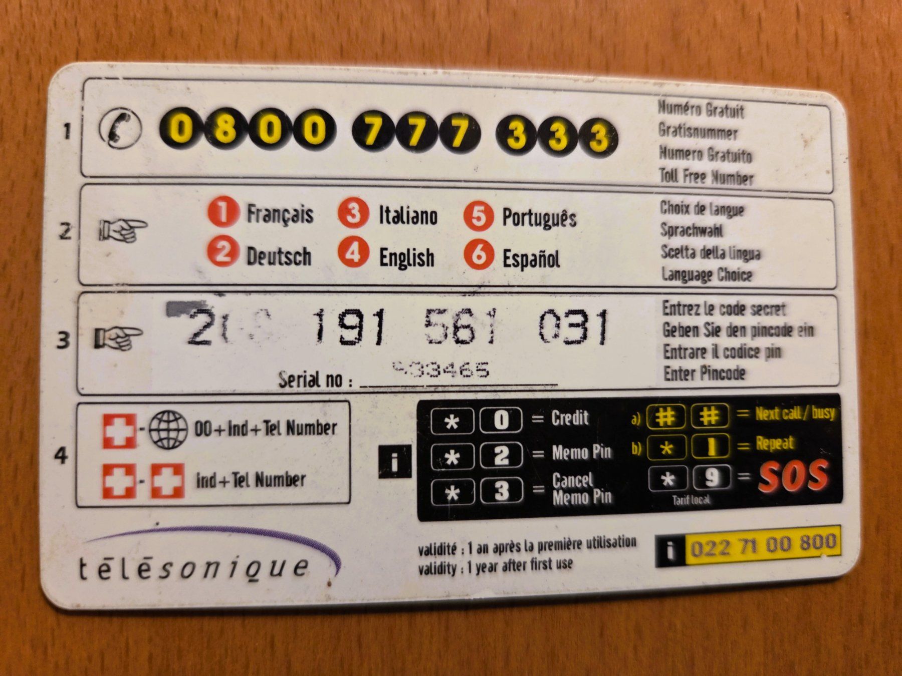 Schede telefoniche: PREPAID - SCHWEIZ – Usato da Brüttisellen venduto da Nighttrain 1