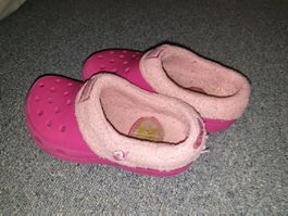 Crocs glitzer rosa Prinzessin Gr. 29 -31