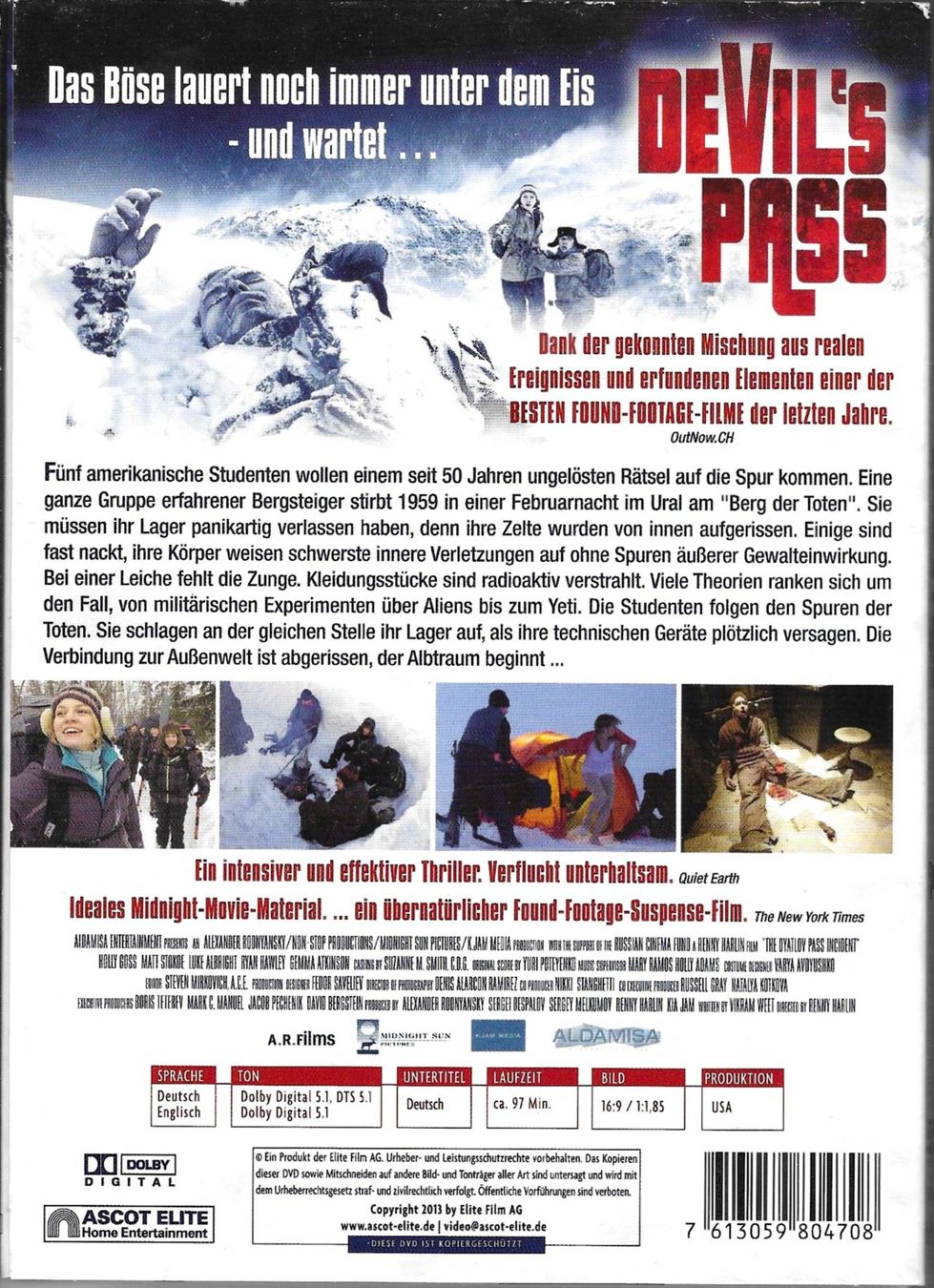 Tous les DVDs: DVD: Devil's Pass – D'occasion à Reiden par Hollywood2 1