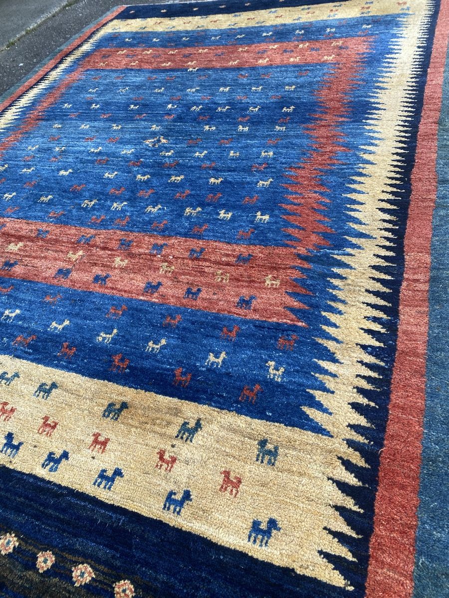 Tappeti: Dekorative Perser Teppich Gabbeh – Usato da Männedorf venduto da Adamiat 2