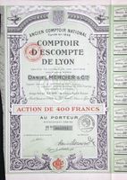 Comptoir d'Escompte de Lyon, Lyon - 1920