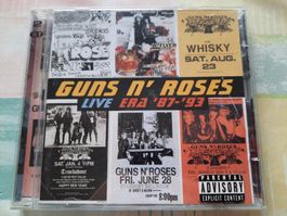 Cd Gun's and Roses - Live Era 87-93
