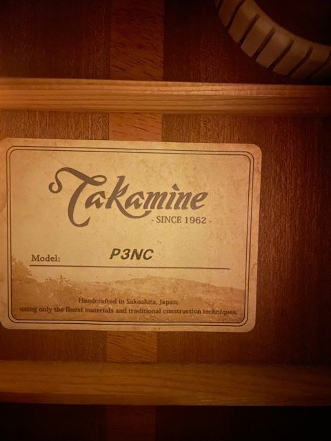 Takamine Strumenti musicali: Takamine Gitarre P3NC Pro Serie – Usato da Bern venduto da Joudy13 3