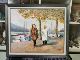 GUISEPPIN(1932) HUILE SUR TOILE SIGNÉE ET DATÉE au dos 2009
