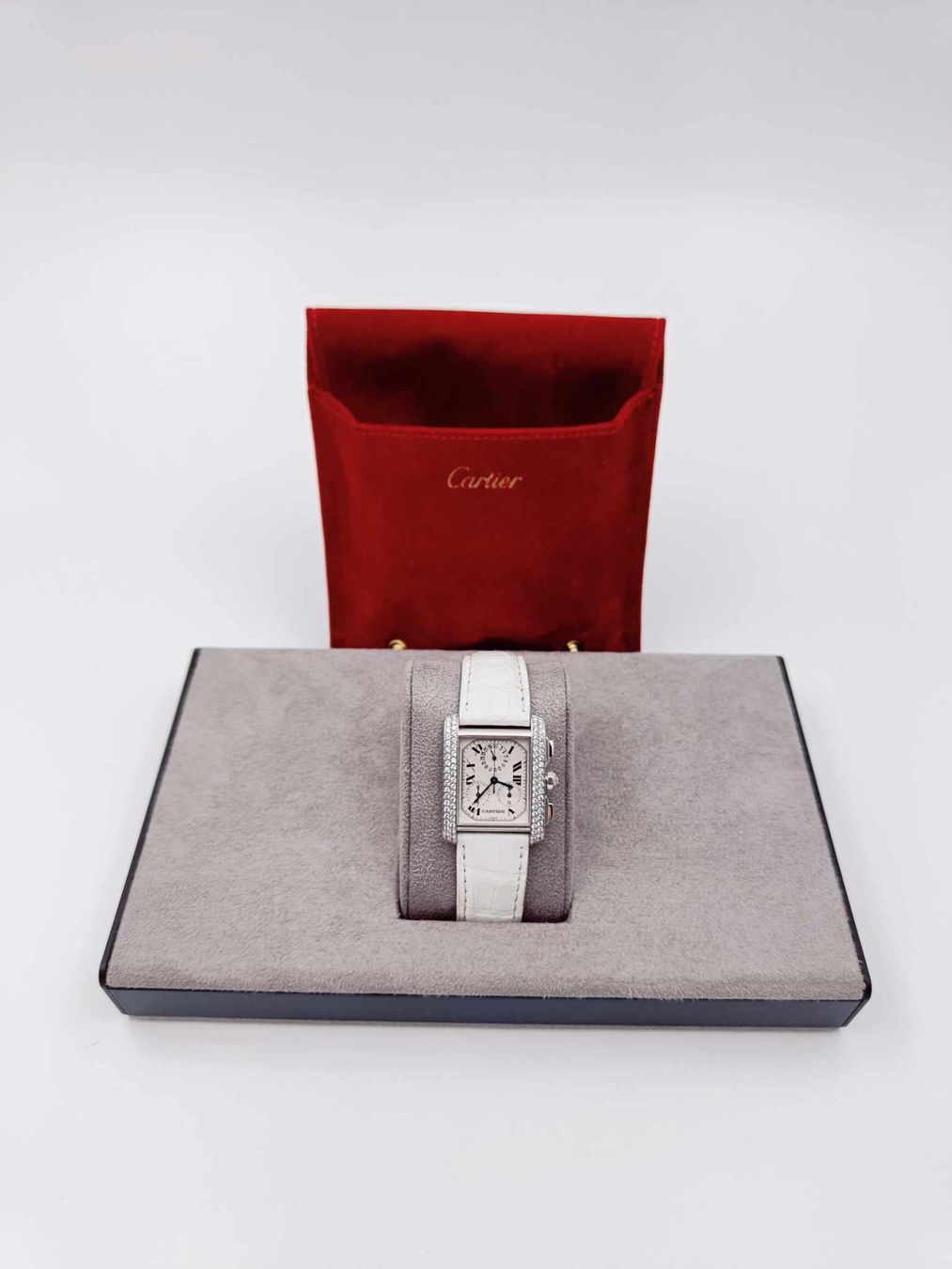 Cartier Uhren: CARTIER TANK FRANCAISE CHRONOFLEX CHRONOGRAPH – Gebraucht aus Luzern von EdiGem 1
