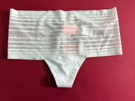 HUNKEMÖLLER, String INVISIBLE, Grösse XS, Farbe Weiss