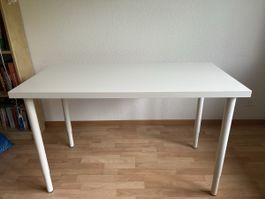 Schreibtisch IKEA Lagkapten weiss höhenverstellbar