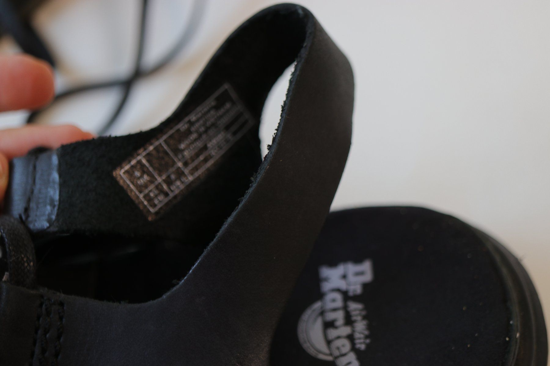 Dr. Martens Scarpe da donna: Dr.Martens Black leather Sandals - Size 39 / Gr.39 – Usato da Hombrechtikon venduto da BAZ-Vintage 4