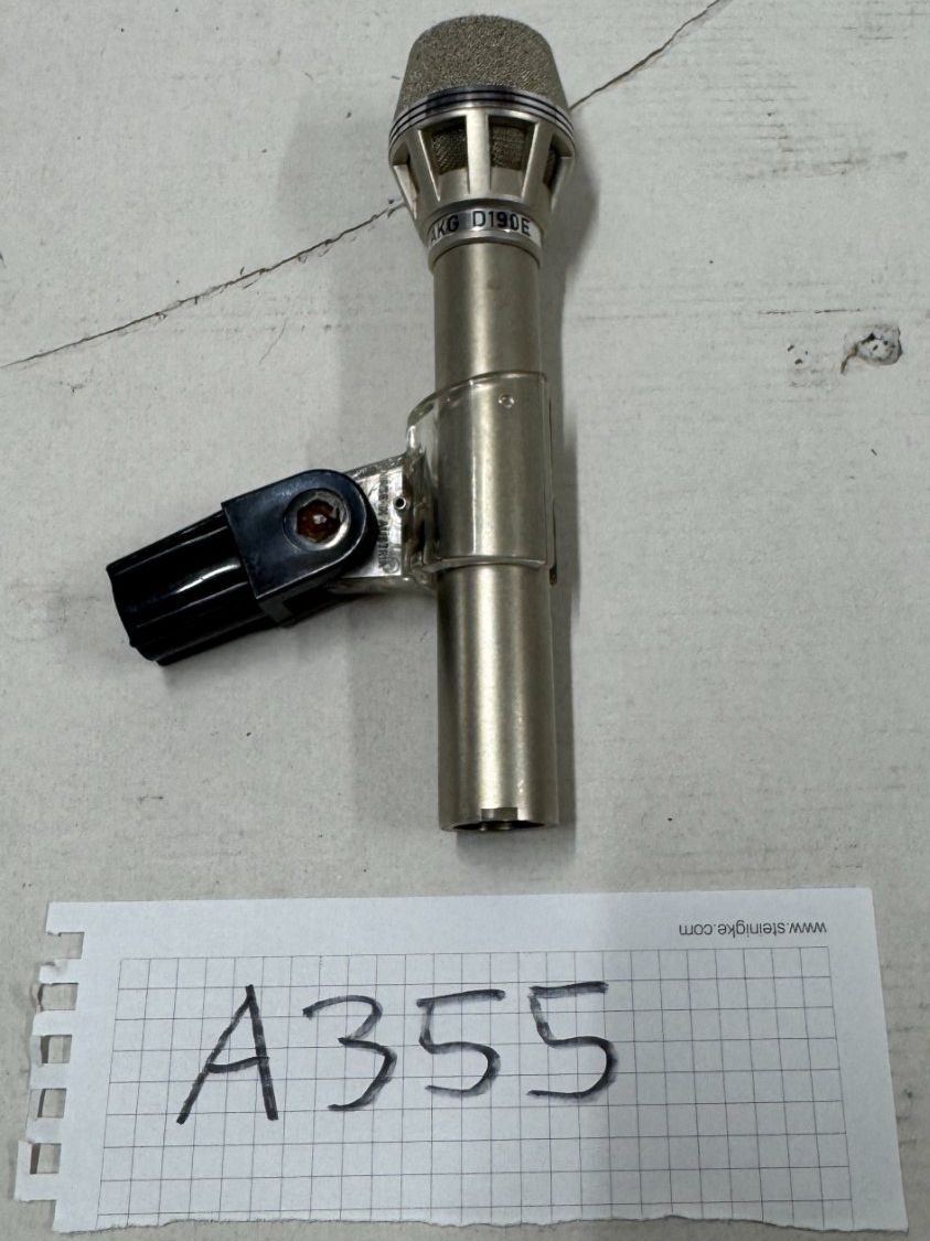 Akg Microphones: Sennheiser AKG D190 E Mikrofon (A355) – D'occasion à Däniken SO par Profog1 7