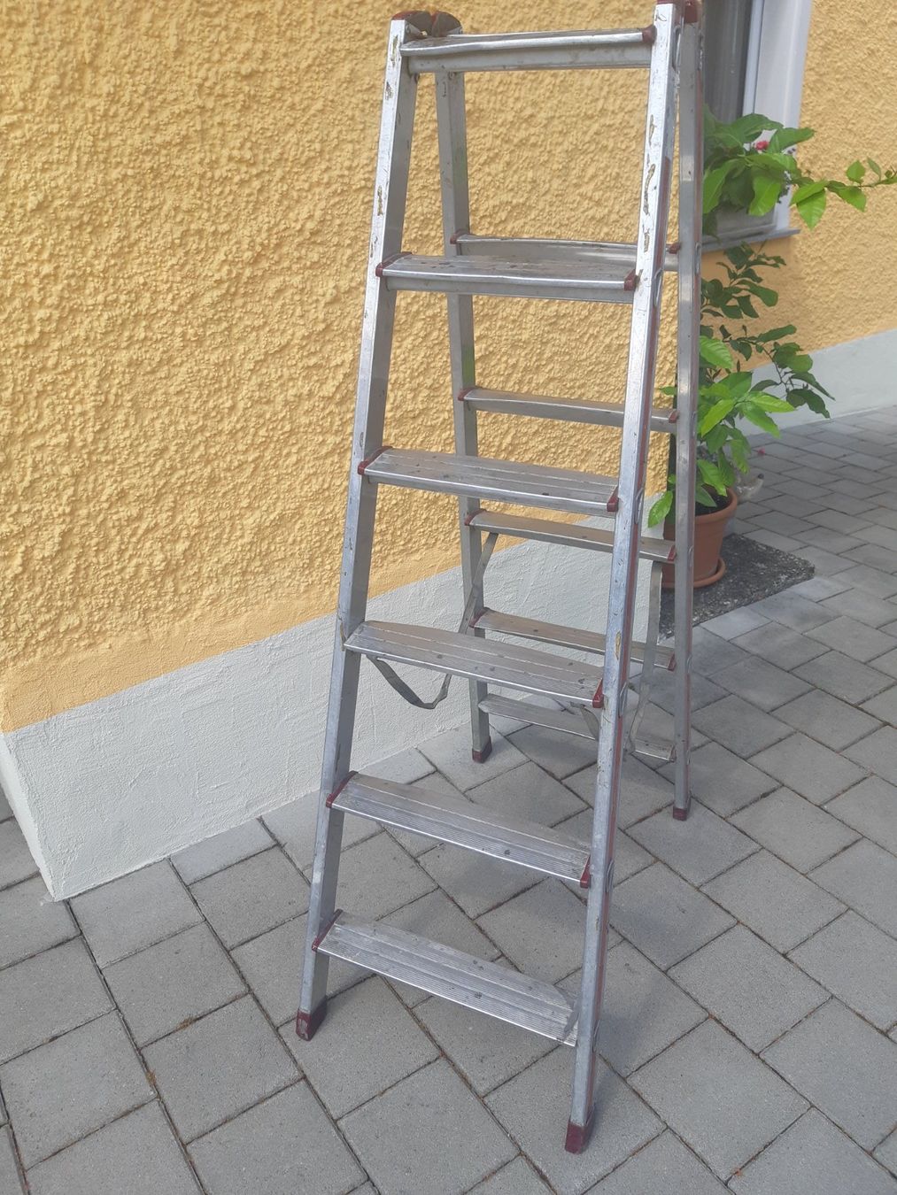 Leitern: Alu Leiter 150cm ,  Bockleiter – Gebraucht aus Rheinau von  2