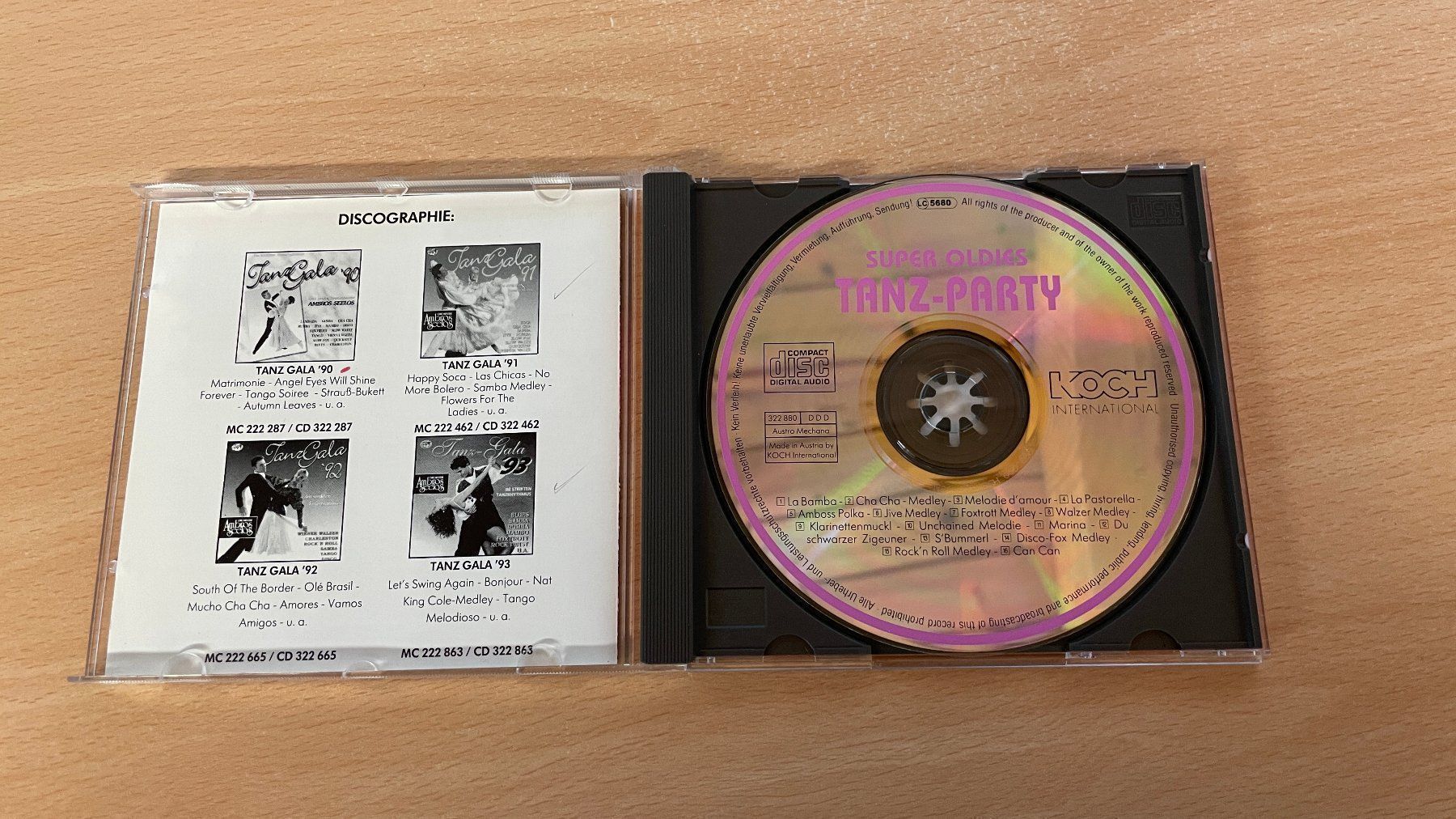 CD: Super-Oldies Tanz-Party - ok – Usato da Glattfelden venduto da cybermaxx 2