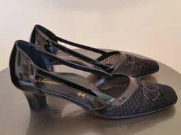 Alexandria Vero Cuoio Pumps schwarz, Grösse 36,5