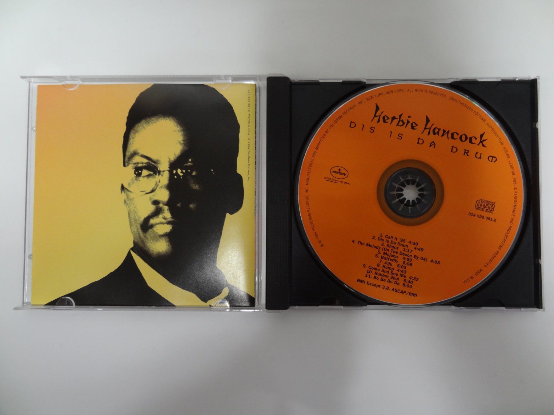 CDs: Herbie Hancock - Dis Is Da Drum CD, – Gebraucht aus luzern von musicandart 2
