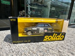 Solido Vintage 1:43 no81Peugeot 104 ZS