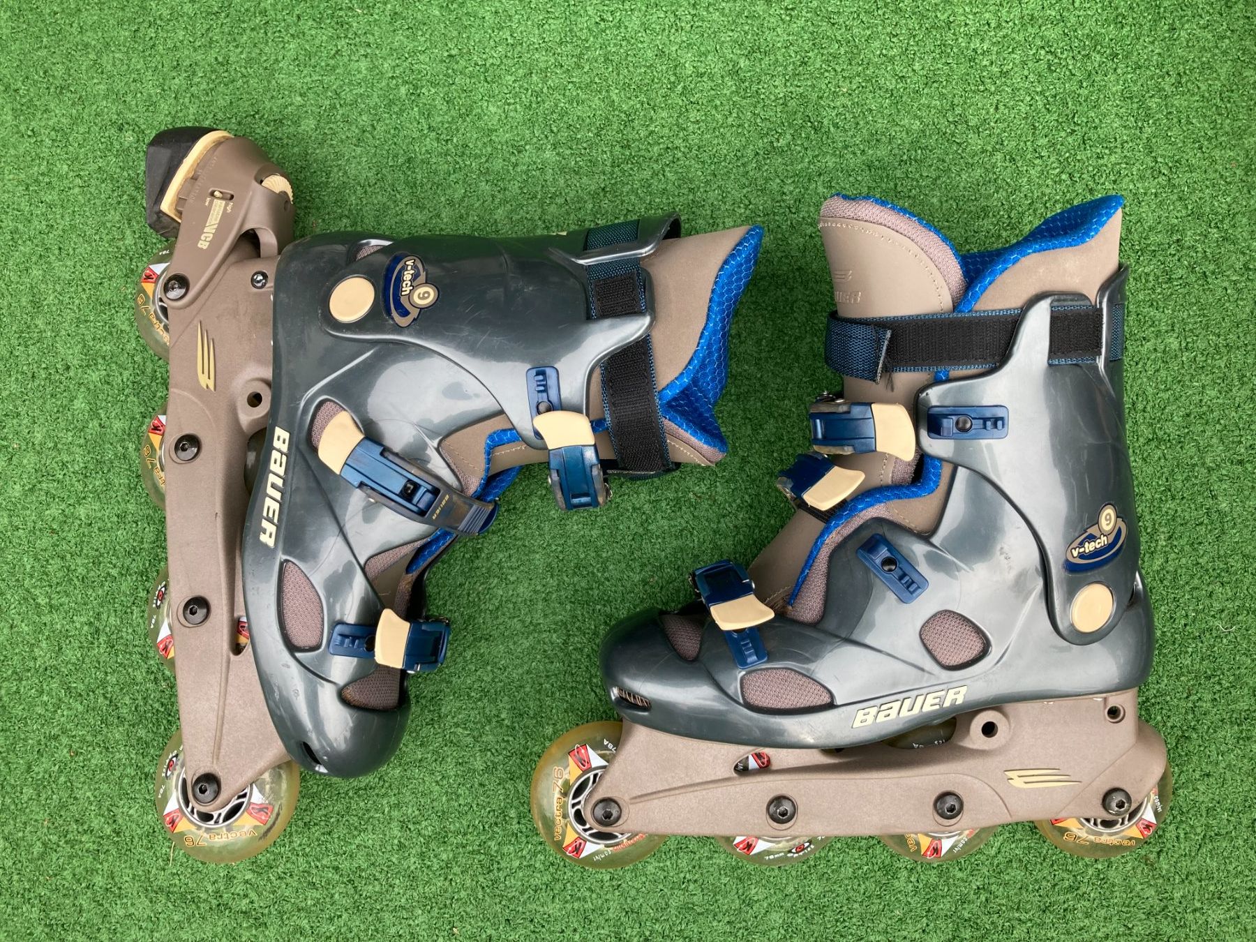 Bauer Pattini in linea & Pattini a rotelle: Bauer V-Tech 9  Gr. 40  Inline Skates – Usato da Gerlafingen venduto da Skidmore