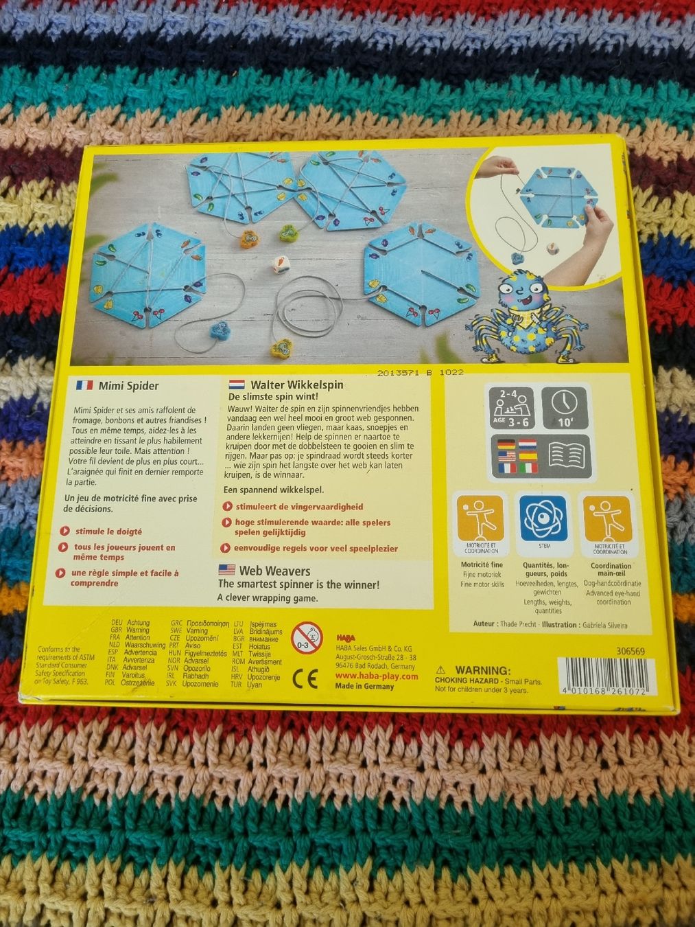 Haba Giochi: Jeu HABA Mimi Spider, complet, dès 3 ans – Usato da Fribourg venduto da jarmilka 1