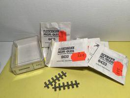 Fleischmann Isolierschienverbinder 120 Stück in OVP für HO