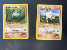 Pokemon Gym Heroes - Brock's Mankey's - en