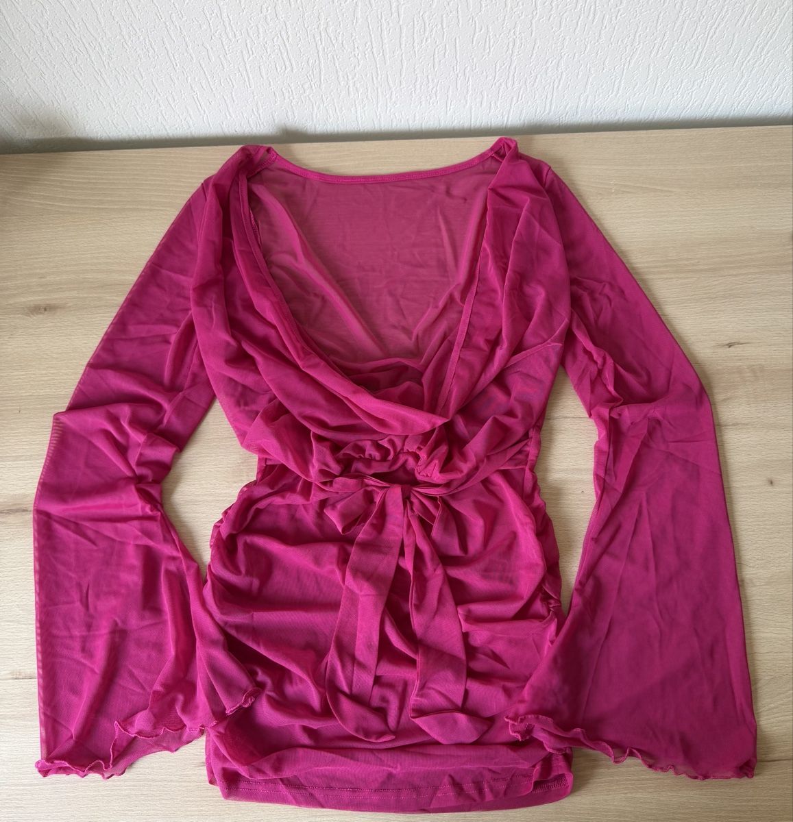 Vestiti: PINK LONG-SLEEVE SUMMER DRESS – Nuovo (secondo la descrizione) da Genève venduto da yav_9r9f 1